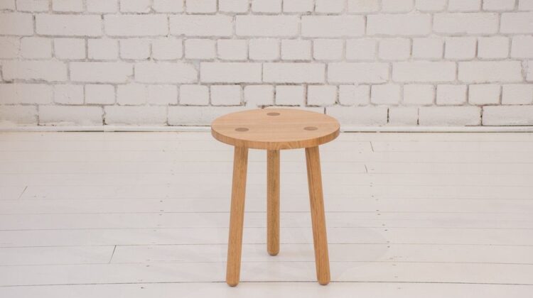 Ground Collection Side-Table (Natural Finish)